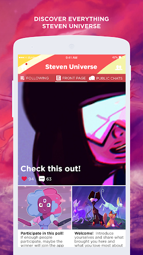 Steven Universe Amino - عکس برنامه موبایلی اندروید