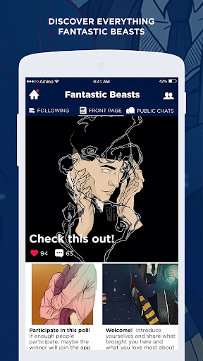 Fantastic Beasts Amino - عکس برنامه موبایلی اندروید