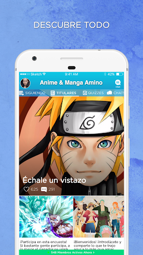 Anime y Manga Amino para Otakus en Español - عکس برنامه موبایلی اندروید