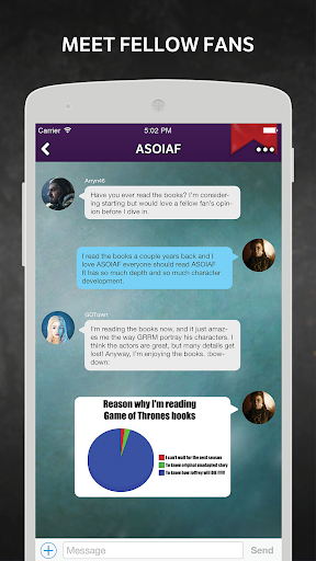 Thrones Amino for Ice and Fire - Image screenshot of android app