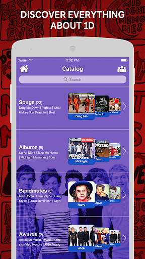 Directioners Amino for 1D Fans - Image screenshot of android app