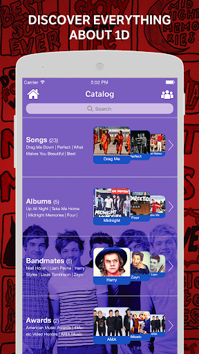 Directioners Amino for 1D Fans - عکس برنامه موبایلی اندروید