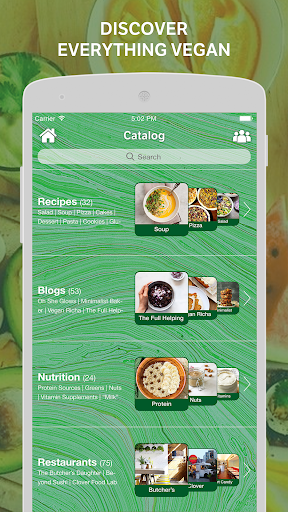 Vegan Amino - Image screenshot of android app