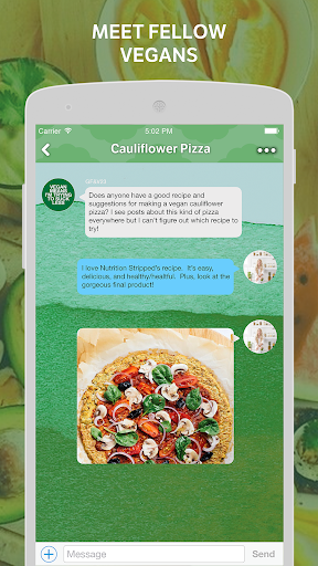 Vegan Amino - Image screenshot of android app