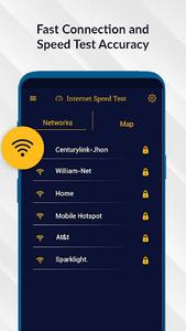 Internet Speed Test Meter App - عکس برنامه موبایلی اندروید