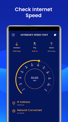 Internet Speed Test Meter - Image screenshot of android app