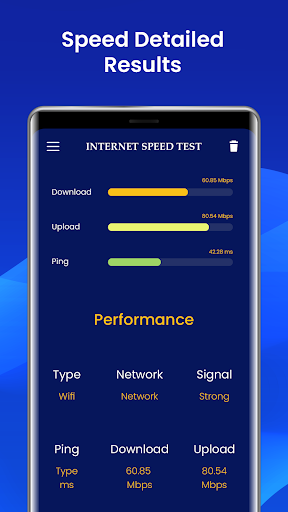 Internet Speed Test Meter - Image screenshot of android app