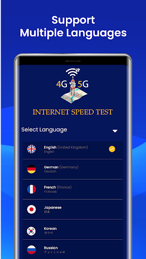 Speed Test: Internet SpeedTest - عکس برنامه موبایلی اندروید
