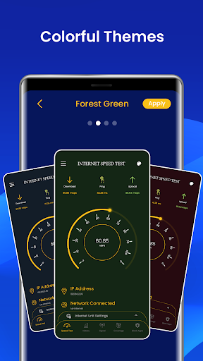 Speed Test: Internet SpeedTest - عکس برنامه موبایلی اندروید