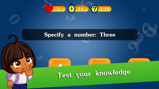 Learning to count numbers ۱۲۳ - عکس برنامه موبایلی اندروید