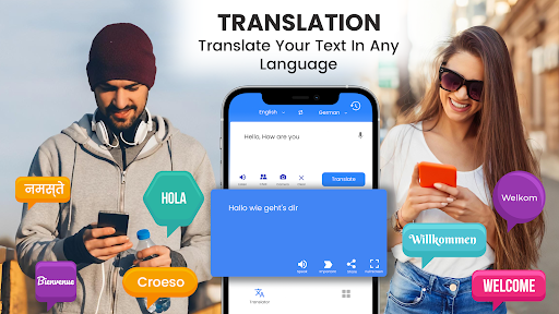 Translate - Voice Translator - عکس برنامه موبایلی اندروید