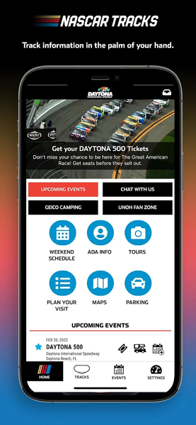 NASCAR Tracks - عکس برنامه موبایلی اندروید