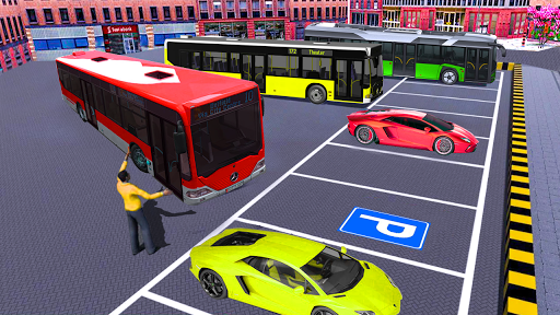 Luxury Smart Bus Parking Simulator - Gameplay image of android game