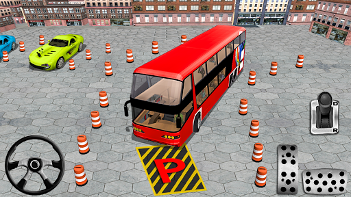 Luxury Smart Bus Parking Simulator - Gameplay image of android game
