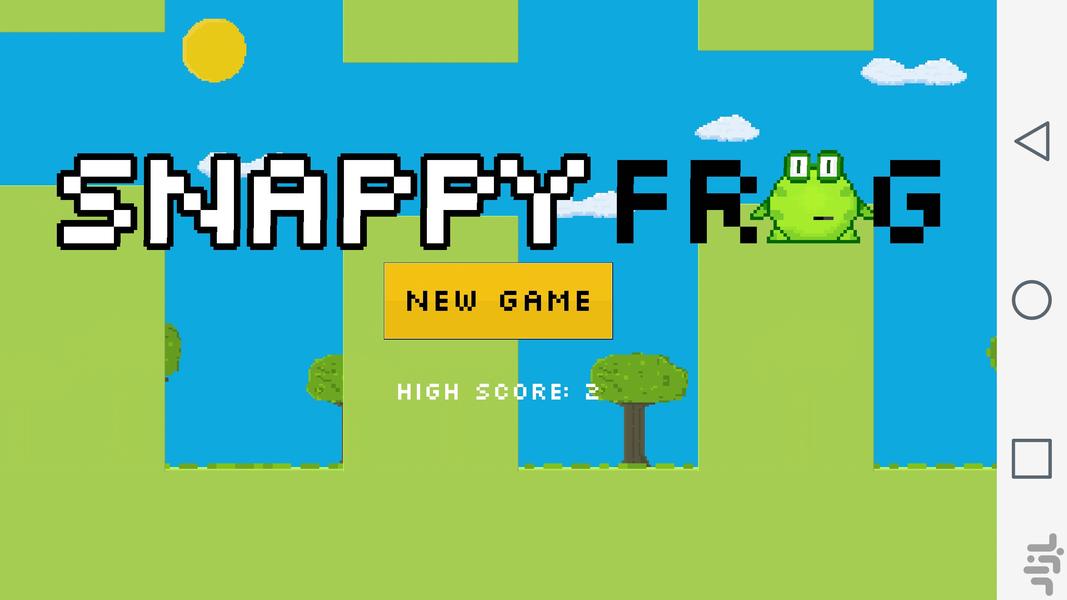 Snappy Frog - Gameplay image of android game