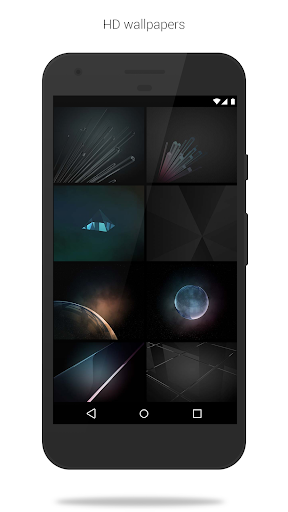 Glass Pack - Transparent Theme - Image screenshot of android app