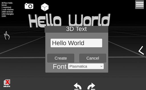 d۳D Sculptor - ۳D modeling - عکس برنامه موبایلی اندروید
