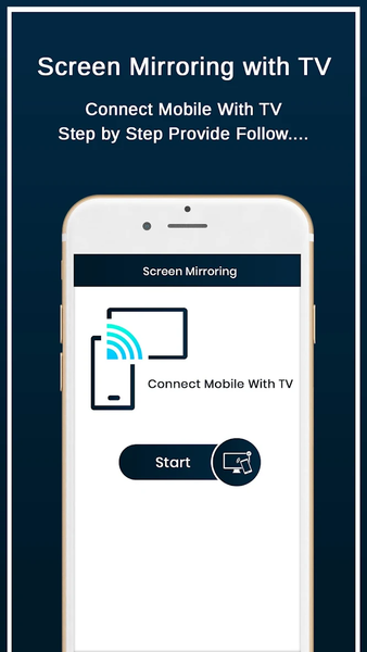 Screen Mirroring with TV - عکس برنامه موبایلی اندروید