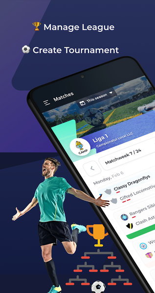 4league - Tournament Maker - Image screenshot of android app