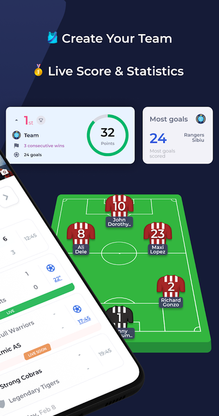4league - Tournament Maker - Image screenshot of android app