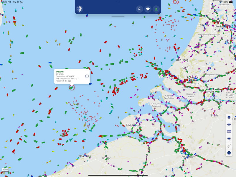 MyShipTracking - عکس برنامه موبایلی اندروید