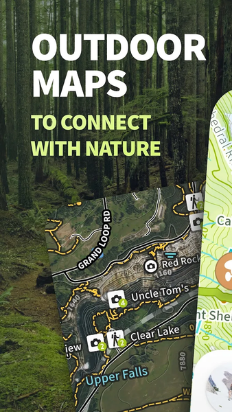 Natural Atlas: Trail Map & GPS - عکس برنامه موبایلی اندروید