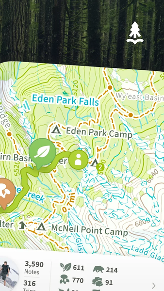 Natural Atlas: Trail Map & GPS - عکس برنامه موبایلی اندروید