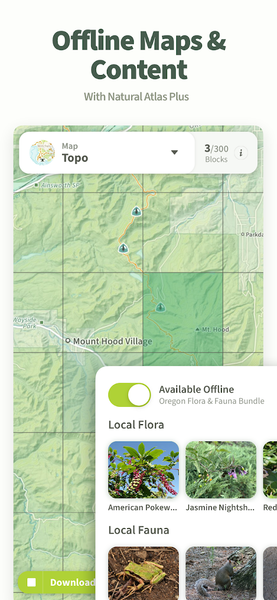 Natural Atlas: Trail Map & GPS - عکس برنامه موبایلی اندروید