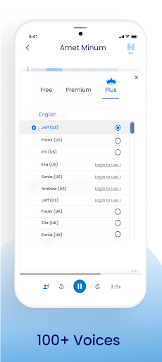 NaturalReader - Text to Speech - عکس برنامه موبایلی اندروید