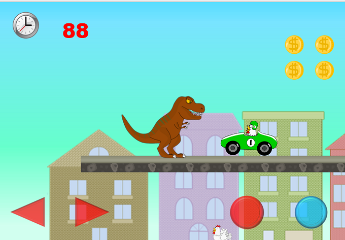 Angry Rex City - عکس بازی موبایلی اندروید
