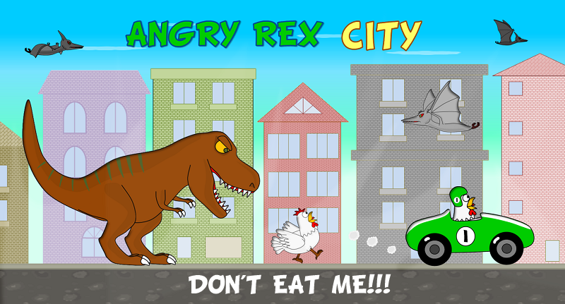 Angry Rex City - عکس بازی موبایلی اندروید