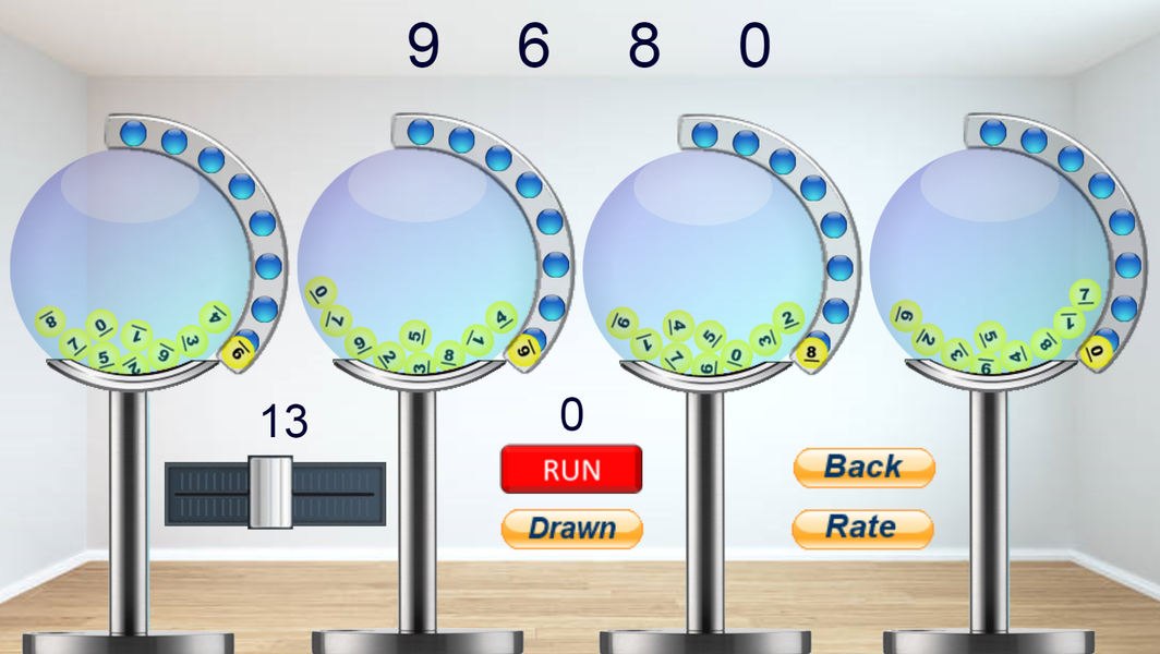 ۴D Number Machine - عکس برنامه موبایلی اندروید