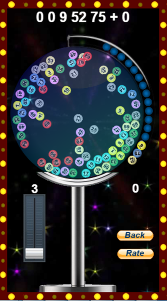 Lottery Machine for Mega Milli - Image screenshot of android app