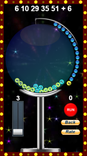 Lottery Machine for Mega Milli - عکس برنامه موبایلی اندروید