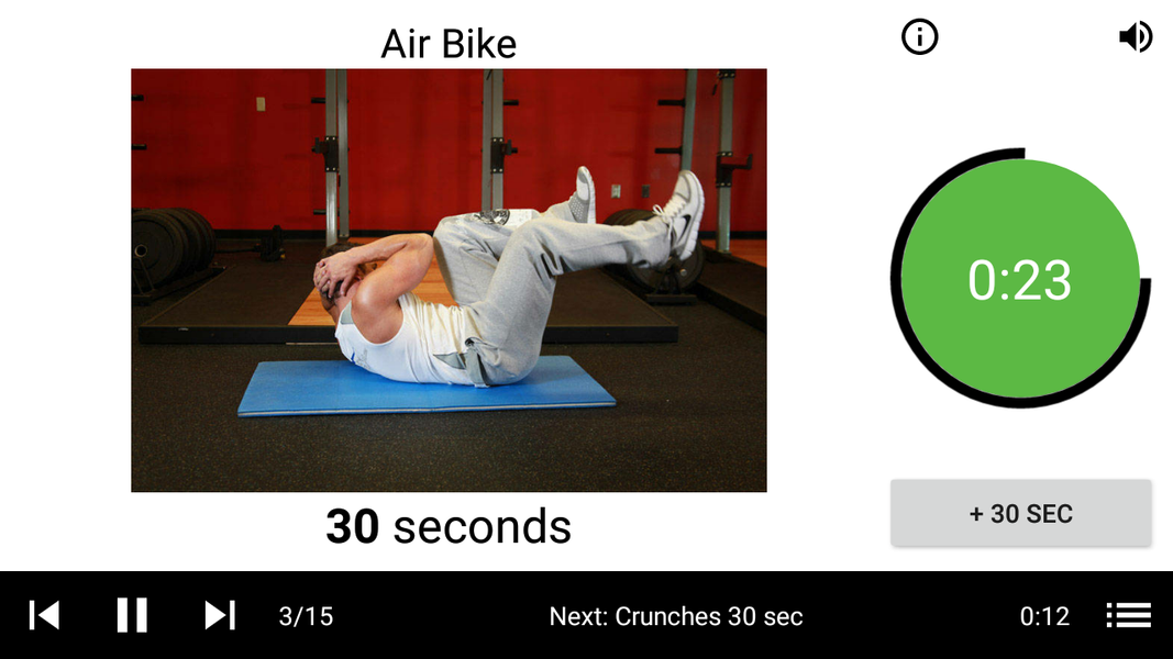 StayFit workout trainer - عکس برنامه موبایلی اندروید