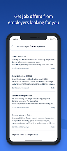 Naukrigulf - Job Search App - عکس برنامه موبایلی اندروید