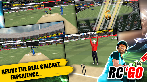 Real Cricket™ GO - Gameplay image of android game