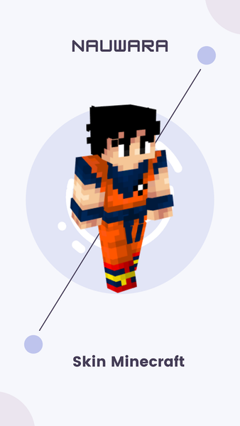 Skin Goku for Minecraft PE - عکس برنامه موبایلی اندروید