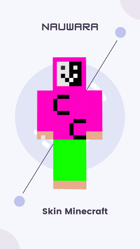 Skin Pink Guy for Minecraft PE - Image screenshot of android app