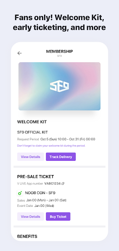 V LIVE - Image screenshot of android app