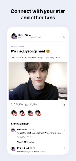 V LIVE - Image screenshot of android app