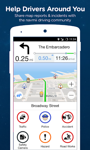 Navmii GPS World (Navfree) - Image screenshot of android app