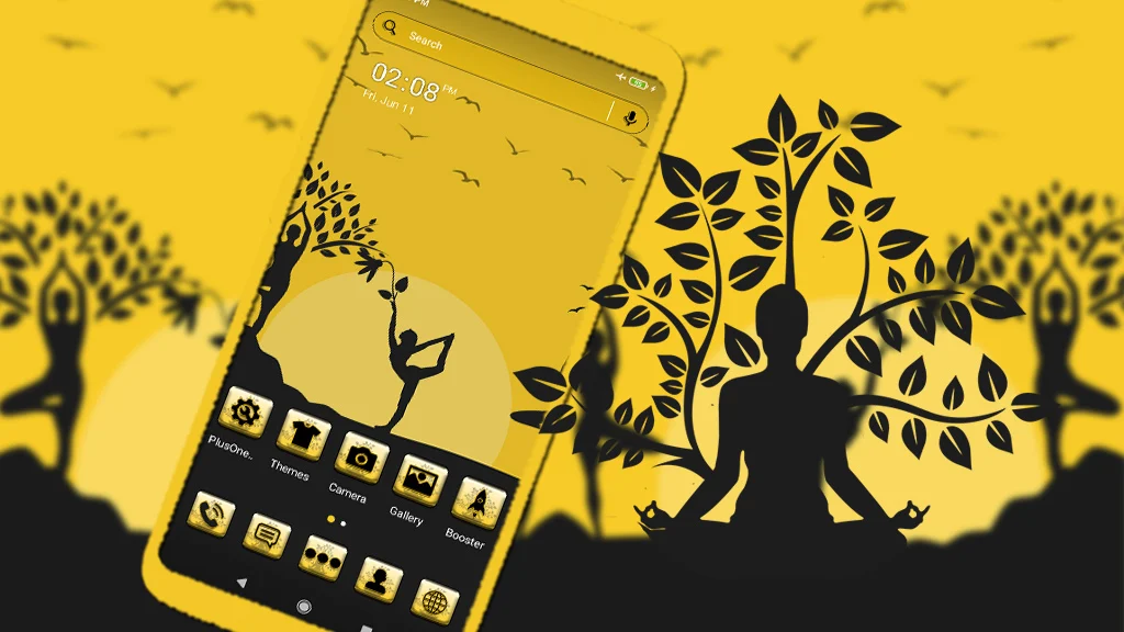 Yoga Launcher Theme - عکس برنامه موبایلی اندروید