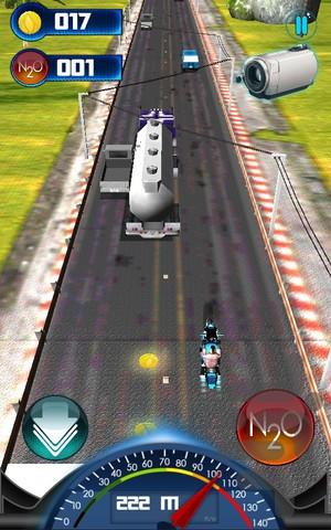 City moto racer - Gameplay image of android game