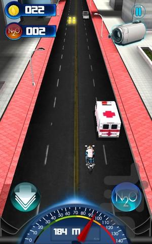 City moto racer - Gameplay image of android game