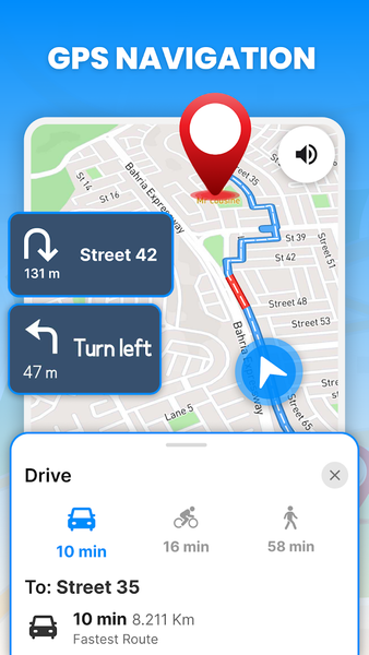 GPS Navigation & Live Traffic - عکس برنامه موبایلی اندروید