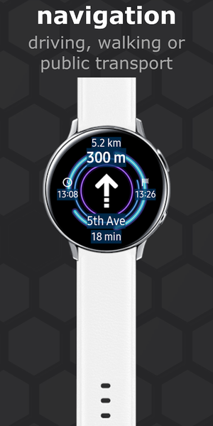 Navigation for watch - Image screenshot of android app