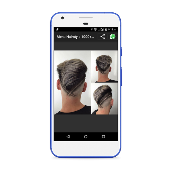 Mens Hairstyle 1000+Collection - Image screenshot of android app