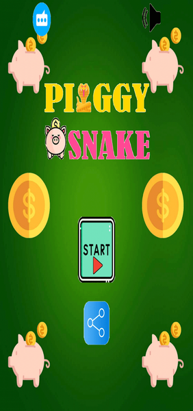 Gold Snake vs Piggy Blocks - عکس بازی موبایلی اندروید