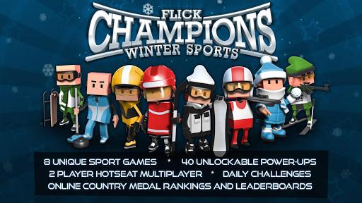 Flick Champions Winter Sports - عکس بازی موبایلی اندروید